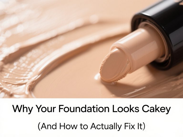 Why Your Foundation Looks Cakey (And How to Actually Fix It)