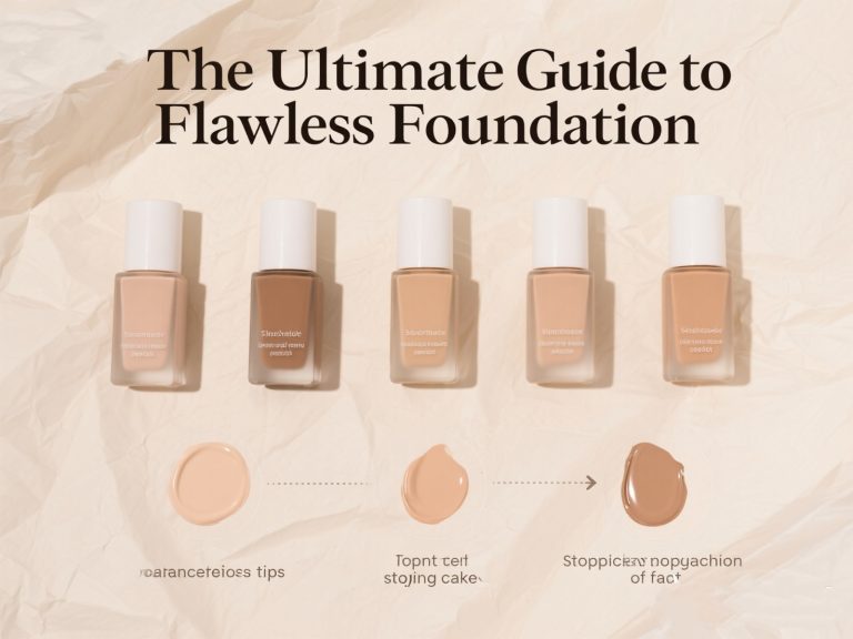 The Ultimate Guide to Flawless Foundation: 6 Game-Changing Tips to Stop Cakey, Patchy Makeup