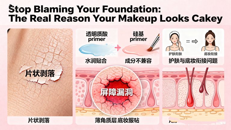 Stop Blaming Your Foundation: The Real Reason Your Makeup Looks Cakey